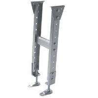 三鈴工機 三鈴 スチール製固定脚 KGM型支持脚 ミニパラ用 H900±45mm KGM-4590(MP09) 1台 126-5662（直送品）