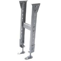 三鈴工機 三鈴 スチール製固定脚 KGM型支持脚 ミニパラ用 H1000±45mm KGM-35100(MP09) 1台 126-7189（直送品）