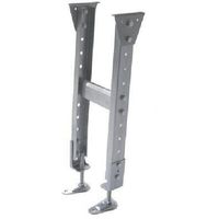 三鈴工機 三鈴 スチール製固定脚 KGM型支持脚 ミニパラ用 H950±45mm KGM-3595(MP09) 1台 126-8837（直送品）