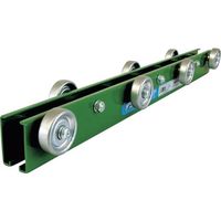 寺内製作所 TS スチールホイールコンベヤ(千鳥型)φ38ーP100X3000L KR-A6K-P100X3000L 1本 135-6584（直送品）