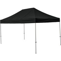 さくらコーポレーション さくら かんたんてんと 3.0m×4.5mスチール&アルミ複合フレーム 黒 KA/7W-BK 1台 338-1950（直送品）