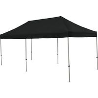 さくらコーポレーション さくら かんたんてんと 3.0m×6.0mスチール&アルミ複合フレーム 黒 KA/8W-BK 1台 338-1354（直送品）