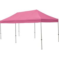 さくらコーポレーション さくら かんたんてんと 3.0m×6.0mスチール&アルミ複合フレーム ピンク KA/8W-P 1台（直送品）