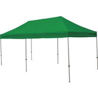 さくらコーポレーション さくら かんたんてんと 3.0m×6.0mスチール&アルミ複合フレーム 緑 KA/8W-G 1台 338-1949（直送品）