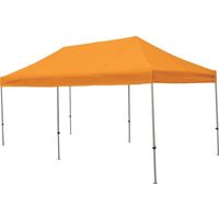 さくらコーポレーション さくら かんたんてんと 3.0m×6.0mスチール&アルミ複合フレーム オレンジ KA/8W-OR 1台（直送品）