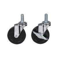SUS 【数量1~9】φ100キャスタM16BーE導電 GFN-543 1個 127-7407（直送品）