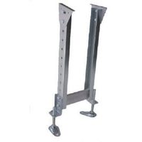 三鈴工機 三鈴 スチール製固定脚 KGLM型支持脚 ミニパラ用 H1200±45mm KGLM-20120(MP09) 1台（直送品）