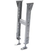 三鈴工機 三鈴 スチール製固定脚 KGM型支持脚 ミニパラ用 H1000±45mm KGM-60100(MP09) 1台 127-5147（直送品）