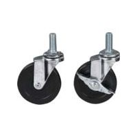 SUS 【数量1~9】φ100キャスターM16ブレーキ GFN-542 1個 127-1080（直送品）
