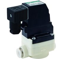 CKD 圧縮空気用パイロット式2ポート電磁弁 EXA-C10-02G-1 1個 453-5376（直送品）