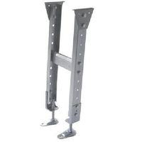 三鈴工機 三鈴 スチール製固定脚 KGM型支持脚 ミニパラ用 H1100±45mm KGM-50110(MP09) 1台 126-0935（直送品）