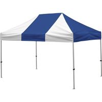 さくらコーポレーション さくら かんたんてんと 2.4m×3.6mスチール&アルミ複合フレーム 青白 KA/4W-BW 1台（直送品）