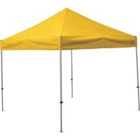 さくらコーポレーション さくら かんたんてんと 3.0m×3.0mスチール&アルミ複合フレーム 黄 KA/6W-Y 1台 338-2471（直送品）