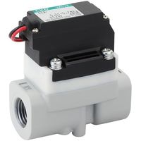 CKD 圧縮空気用パイロット式2ポート電磁弁 アルミボディ EXA-10A-02CB-4 1個 453-4103（直送品）