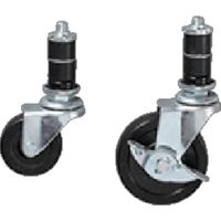 SUS 【数量1~9】φ75高荷重Nフレームキャスターウレタン GFN-659 1個 127-4192（直送品）