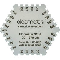 エルコメーター elcometer 六角形ウェットフィルム膜厚計 K0003236M201 1枚 107-1218（直送品）
