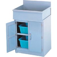 東京硝子器械 TGK PVC流し台 1槽シンク FNー60 405-57-17-61 1台 185-0015（直送品）