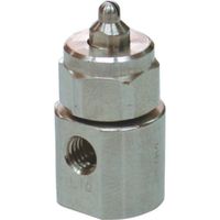 いけうち 微霧発生コンパクト2流体ノズル 小噴量扇形 CBIMV(液加圧タイプ) CBIMV 11002 S303+T S303 1個（直送品）