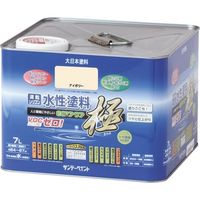 サンデーペイント 水性ECOアクア ミルキーベージュ 7L 275748 1個 201-1539（直送品）