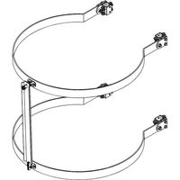 ホーシン Hoshin 垂直アルミステップオプション品 背カゴ 吊り固定部用 HAS-GF 1個 268-7831（直送品）