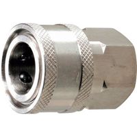 スーパー工業 ワンタッチカプラー SUS メス×メスネジ 1/2 04000068A 1個 136-6800（直送品）