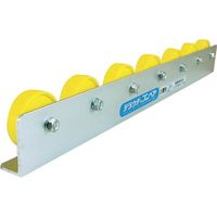 寺内製作所 TS 樹脂製ホイールコンベヤφ50ーP150X3000L(アルミフレーム) KRA-APL-P150X3000L 1本（直送品）