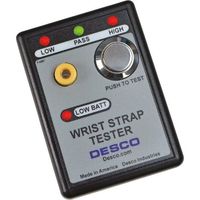 DESCO JAPAN チェッカー リストストラップ用 9V電池使用 19240 1台 111-2710（直送品）