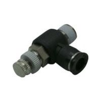 扶桑精機 扶桑 空気機器・パーツ スピードコントローラーR1/8xホース外径φ6(L型) JNC6-01 1個 138-4535（直送品）