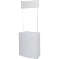 友屋 SPテーブルワゴン ホワイト 30872 1台 827-5719（直送品）