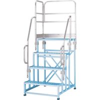 アルインコ 作業台CSBCーS用片側開口手すりセット CSBT4GL 1セット 144-0471（直送品）