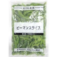アイガー 緑ピーマンスライス 4934397211656 1セット(500G×10袋)（直送品）