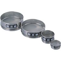 テラオカ ふるい(内径)φ100×(深さ)H45(mm)目開き:75μm 12-0938-28 1個 135-6225（直送品）