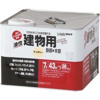 サンデーペイント 油性建物用 チョコレート 7L 20E85 1個 201-6210（直送品）
