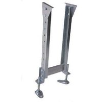 三鈴工機 三鈴 スチール製固定脚 KGLM型支持脚 ミニパラ用 H850±45mm KGLM-1585(MP09) 1台 127-0433（直送品）