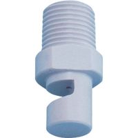 いけうち 超低圧広角扇形ノズル LYYPシリーズ PVC樹脂製 1/8オス 1/8M LYYP 07 PVC 1個 198-6358（直送品）