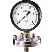 右下精器製造 右下 隔膜式圧力計 BTー1型 KA-BT-1-9-304-0.5MPA 1個 168-2487（直送品）