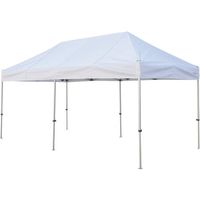 さくらコーポレーション さくら かんたんてんと 2.4m×4.8mスチール&アルミ複合フレーム 白 KA/5W-W 1台 338-2528（直送品）