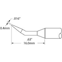 オーケー・インターナショナル メトカル Metcal CVシリーズ チップカートリッジ CVC-7CN1604R 1本 232-0911（直送品）