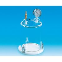 東京硝子器械 TGK 真空容器 円筒型 3型 405-57-07-15 1個 184-3663（直送品）