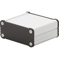 タカチ電機工業 タカチ アルミ押出材ケース シルバー/ブラック EX8-3-9SB 1台 200-9804（直送品）
