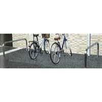 ダイケン 自転車置場サイクルロビー転倒防止柵 ステンレス CY-FPU 1本 127-5407（直送品）