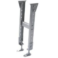 三鈴工機 三鈴 スチール製固定脚 KGM型支持脚 ミニパラ用 H350±45mm KGM-2535(MP09) 1台 127-3571（直送品）