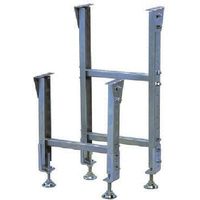 三鈴工機 三鈴 スチール製固定脚 KG型支持脚 幅240 呼寸高H850±45mm KG-2485 1台 126-8820（直送品）