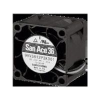 山洋電気 SanAce 標準ファン(36×28mm DC12Vーリード線仕様) 9HV3612P3K001 1台 337-6692（直送品）