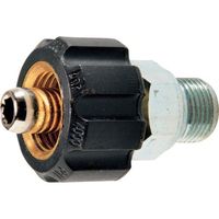 スーパー工業 クイックカプラー メス×オスネジ 1/4 04000016 1個 136-6776（直送品）