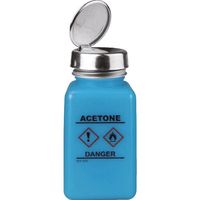DESCO JAPAN ワンタッチボトル 青 GHS表示(ACETONE) 180cc 35730 1個 111-2730（直送品）