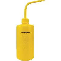 DESCO JAPAN ウォッシュボトル 黄 静電気防止 480cc ’ISOPROPANOL’の印刷 35795 1個 231-5628（直送品）