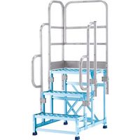 アルインコ 作業台CSBCーS用片側開口手すりセット CSBT37GL 1セット 144-0484（直送品）