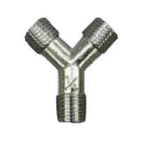 扶桑精機 扶桑 空気機器・パーツ Y分岐管G1/4オスxG1/4オスxG1/4オス 18303 1個 138-4502（直送品）