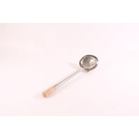 カンダ 中国製ステン中華お玉 3号(約300cc)【旧1号】 4949362708901 1個（直送品）